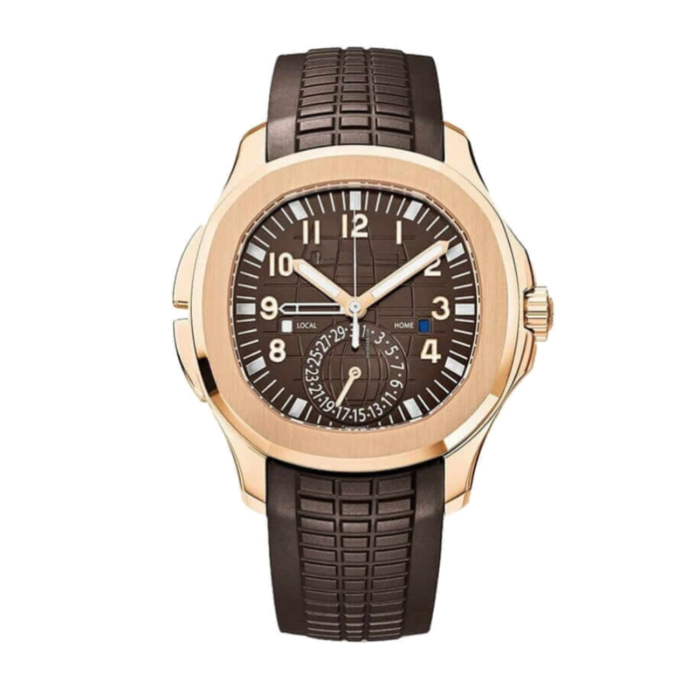Aquanaut Travel Time “GMT” 5164 Handcrafted